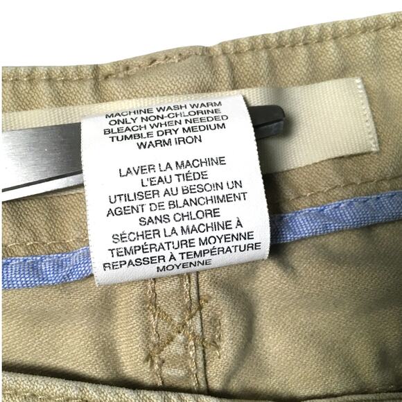 Gap Pants Low Rise Cotton Tan Khaki Capri Women's 12 Casual‎ Crop Pants Wide Leg - Picture 4 of 9
